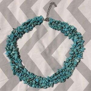 Faux Turquoise Chocker